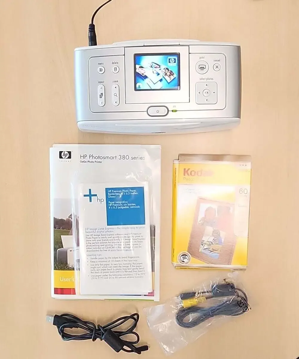 HP Photosmart 385 Compact Digital Photo Inkjet Printer